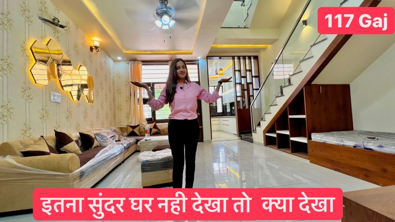 Beautiful 117 Sq. Yds. Luxury Villa For Sale in Jaipur | Fully Furnished Modern Interior JDA