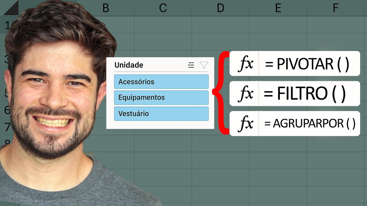 Como usar Segmentador de Dados com FILTRO, PIVOTAR e AGRUPARPOR