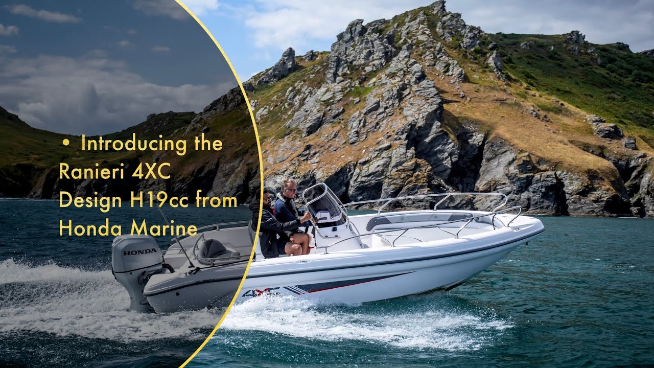 Ranieri 4XC Design 4XCH19cc Open Sports Boat from Honda Marine