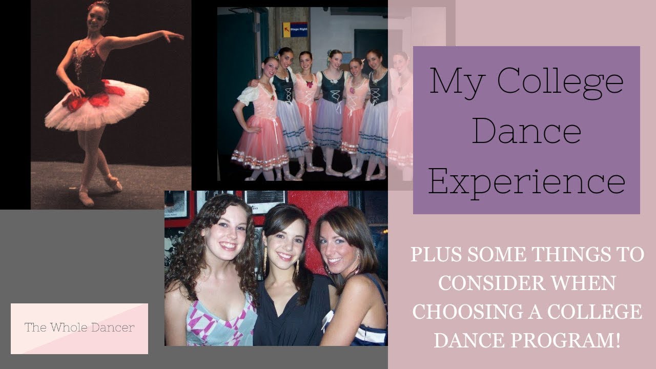 MY COLLEGE DANCE EXPERIENCE