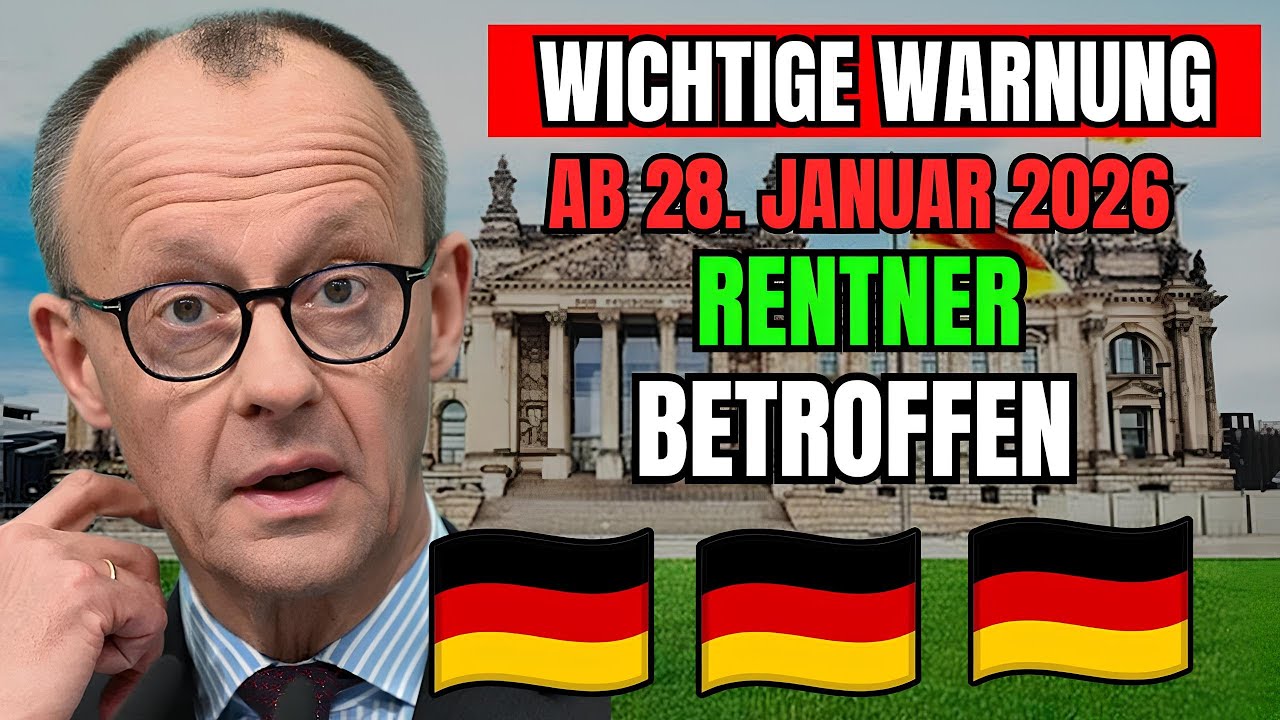 ⚠️ Achtung Rentner Ab 28  Januar 2026 gilt eine wichtige neue Pflicht