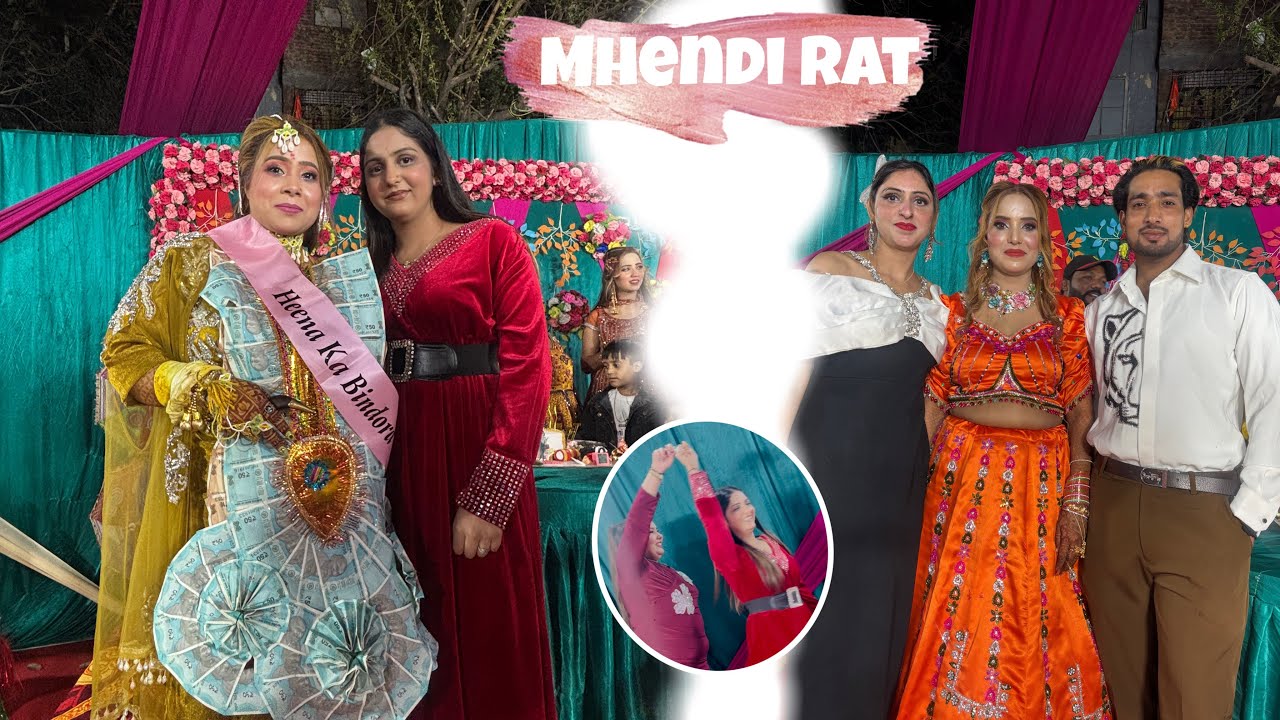 Mhendi rt vlog ❤️ #kareenarana 