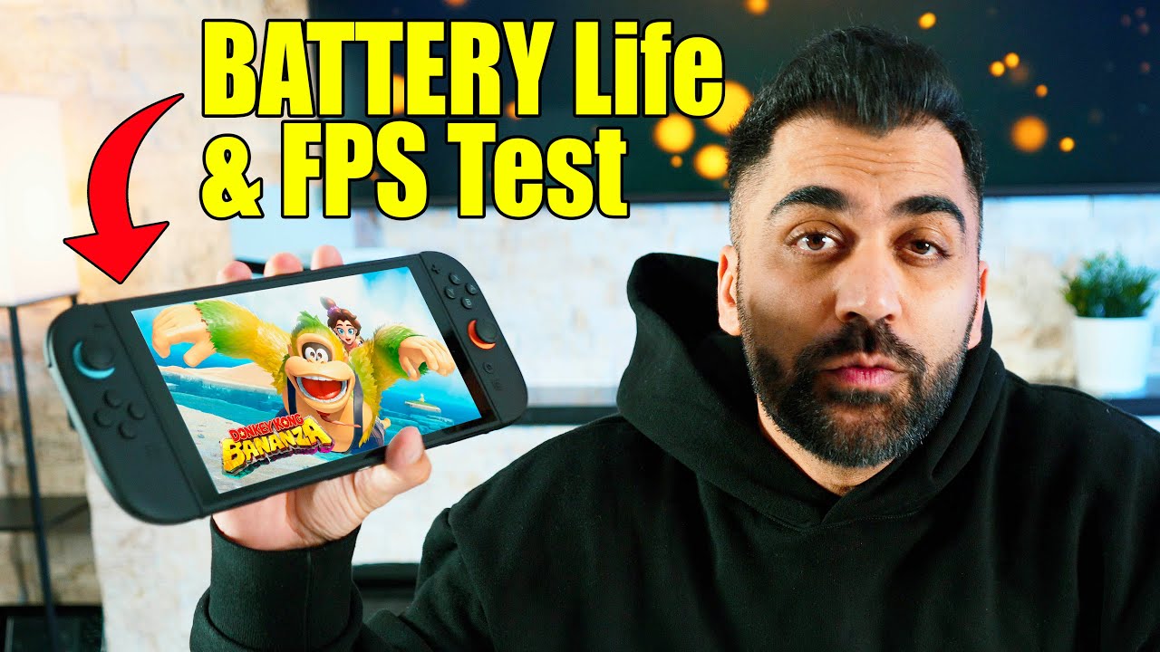Battery Life and FPS Test of Donkey Kong Bananza on Nintendo Switch 2 | Full Technical Review