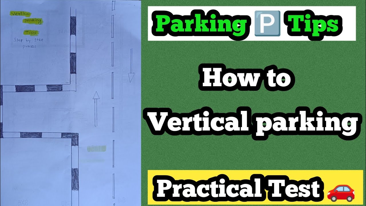 Vertical parking tips in tamil | how to park vertical parking 🅿️ 🚗 🚨#vertical parking @Manibros97