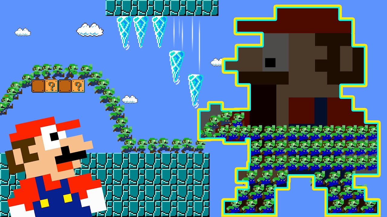 Mario's 9999 Luigi Zombies March Madness, R.I.P Luigi | Game Animation