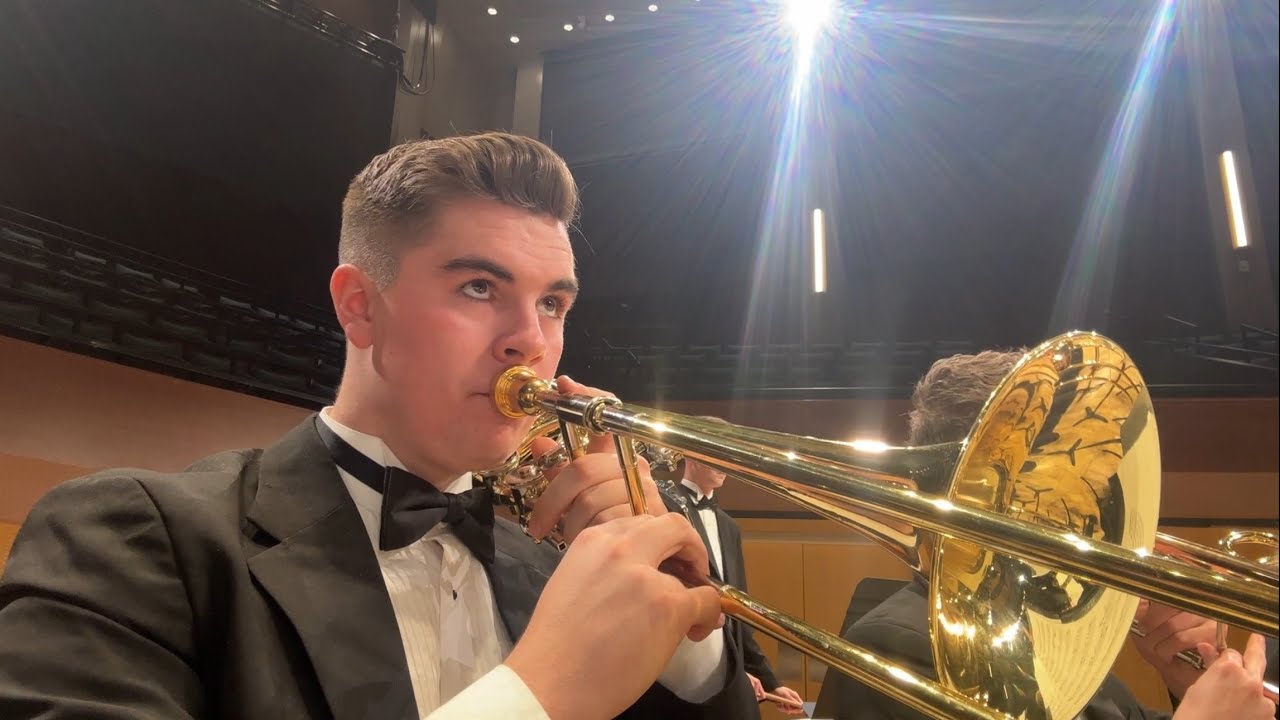Rolling Thunder March, by Henry Fillmore,Bass Trombone POV
