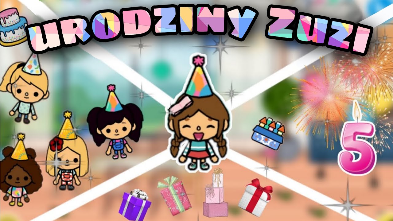 URODZINY ZUZI 🎁🎈  | TOCA BOCA HISTORYJKI PO POLSKU | TOCA LIFE WORLD
