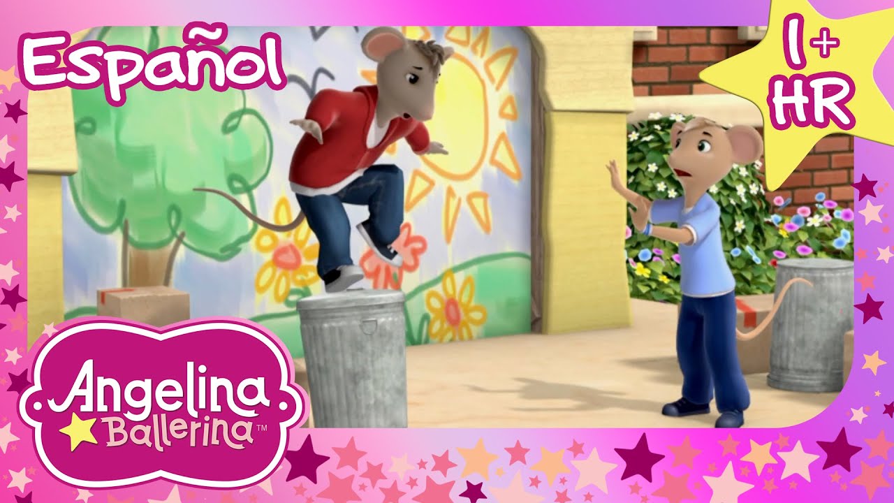 Bailando Hip-Hop | Arte y Creatividad | Angelina Ballerina | 9 Story Kids en Español