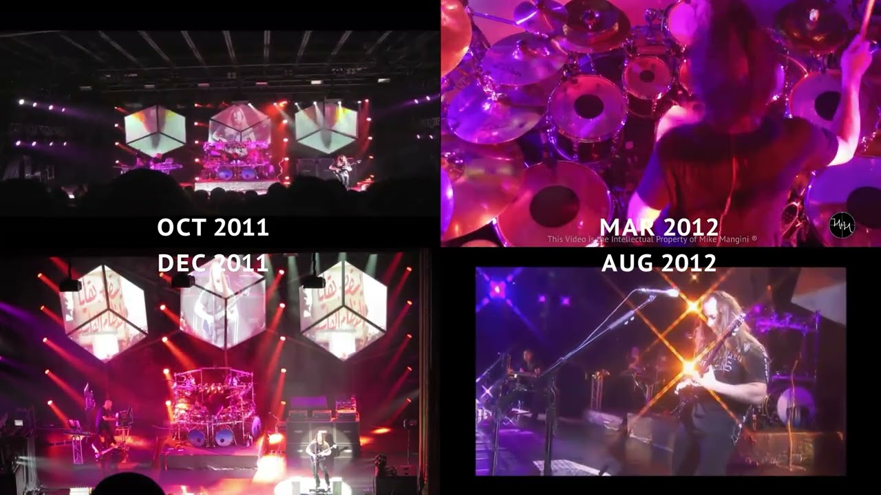 CRAZY MANGINI 4 OUTCRY Drum Cams SIMULTANEOUSLY