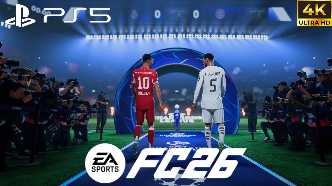 FC 26 GAMEPLAY PS5 РЕАЛ МАДРИД ПРОТИВ БАЙЕРНА МЮНХЕН [4K HDR 60 FPS]