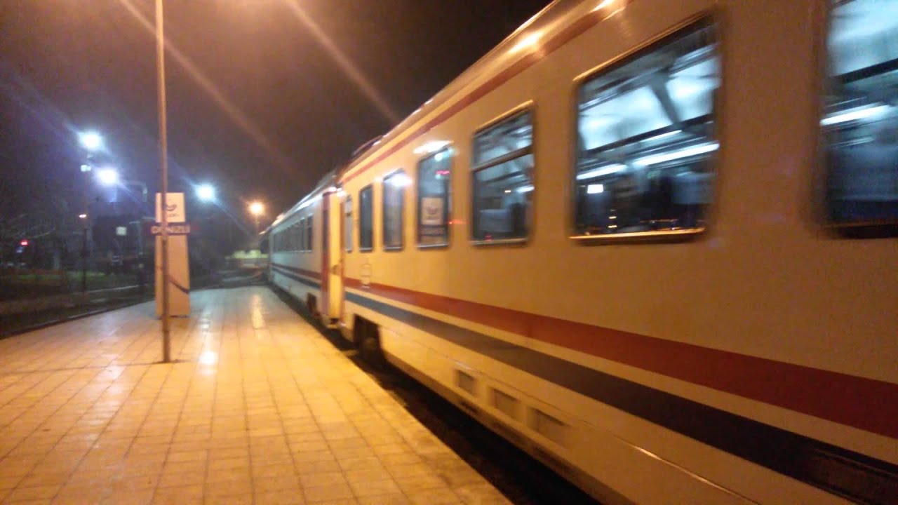 DE 22 086 Pamukkale ekspresi ilk seferi 19.01.2015