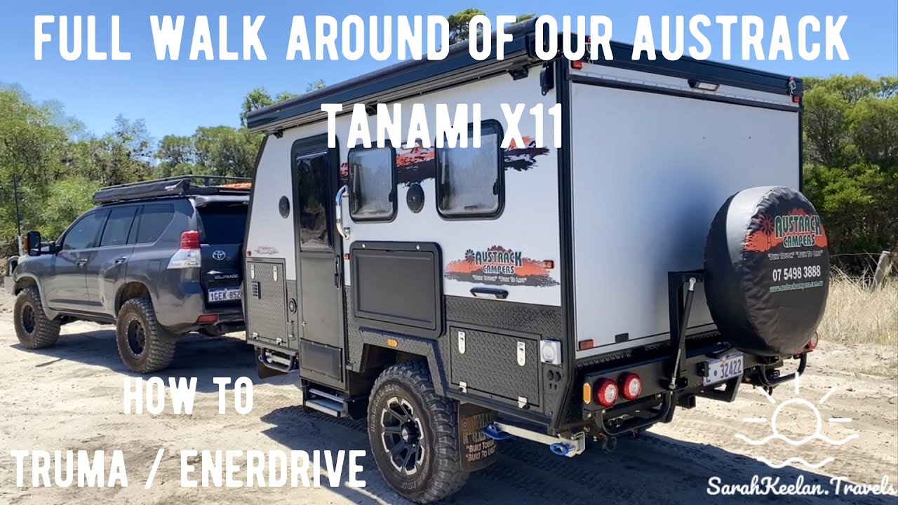 Austrack Tanami x11 Hybrid offroad Caravan Full walk around / Trip around Aus / Truma / Enerdrive