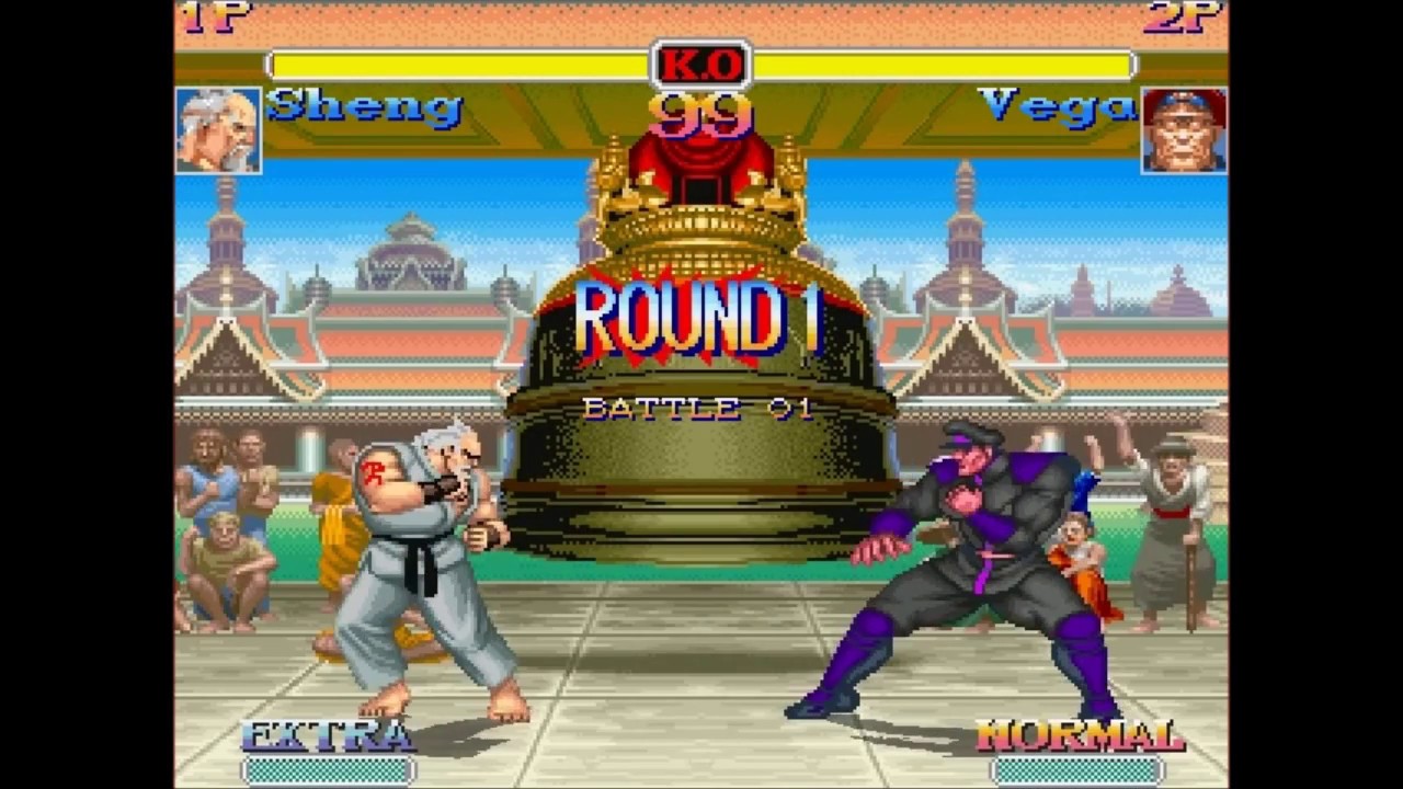 Sheng Long Street Fighter 2