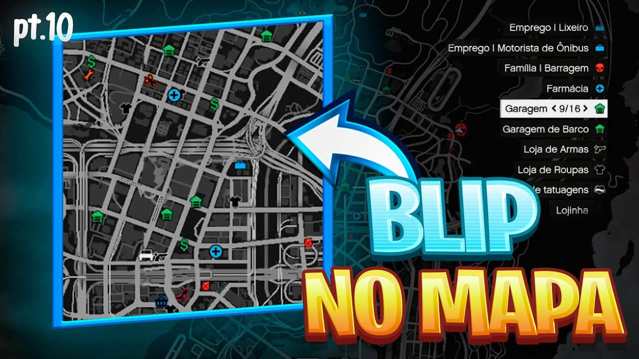 COMO CRIAR SERVIDOR DE FIVEM #10 (colocando blips no mapa)