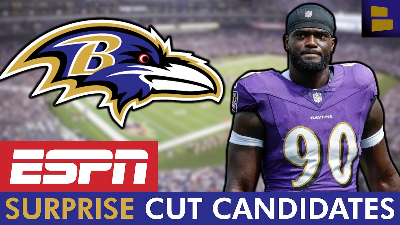 5 SURPRISE Ravens Cut Candidates Based On ESPN&rsquo;s 53-Man Roster Projection Ft. David Ojabo