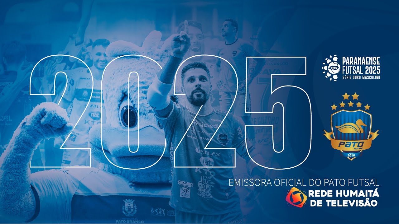 (AO VIVO) PATO FUTSAL x MARRECO  -  CAMPEONATO PARANAENSE DE FUTSAL SÉRIE OURO 2025
