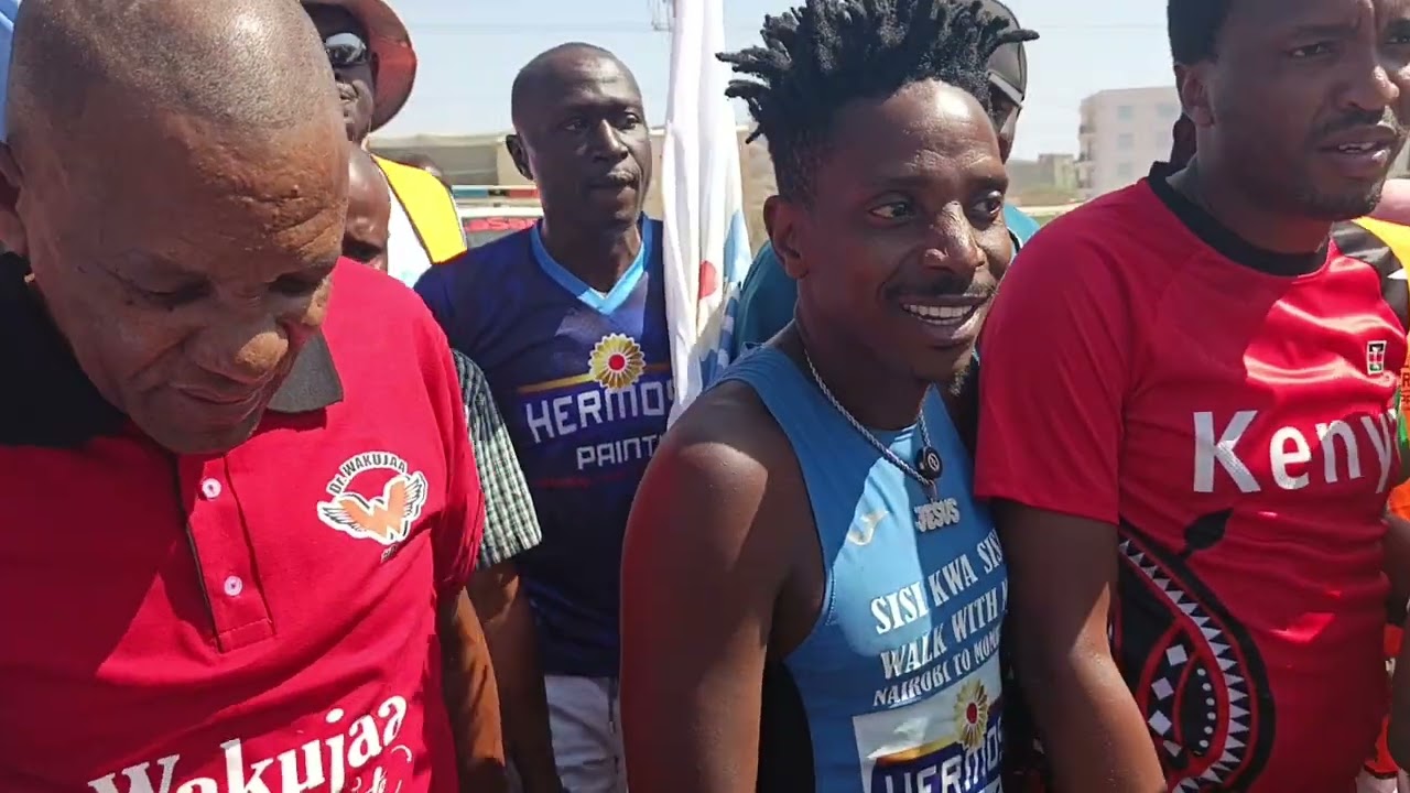 Taita Taveta Goes Wild! Erick Omondi at Sisi Kwa Sisi Walk with Governor Andrew Mwadime