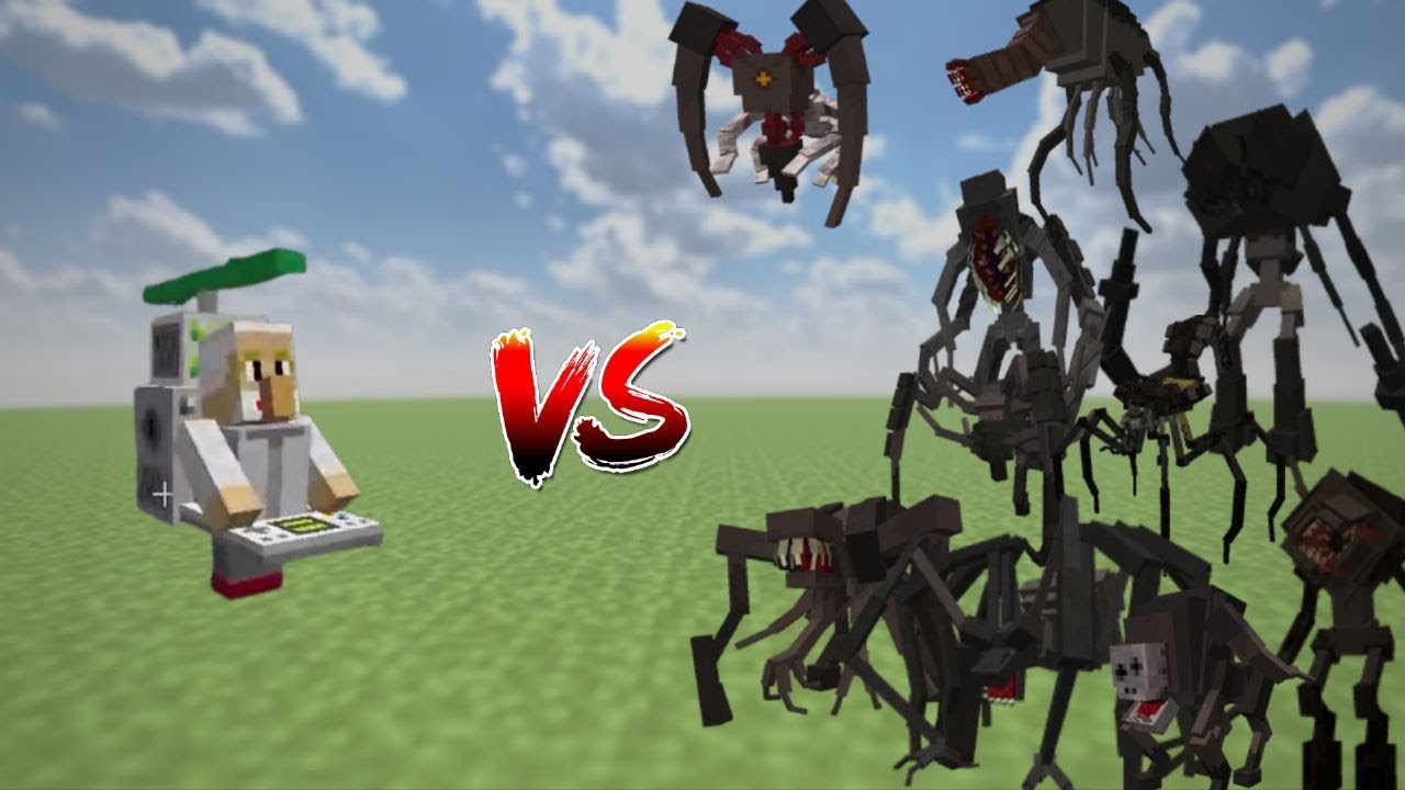 NikkoriDoctor(Nikkori Hazard) vs Scape and Run:Parasites | Minecraft mob battle