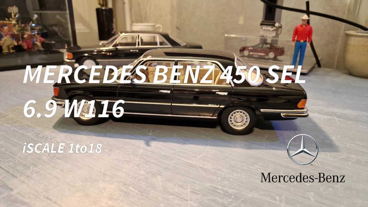 MERCEDES BENZ 450 SEL 6.9, iSCALE 1/18