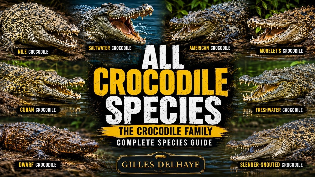 All Crocodilians Species - Species List