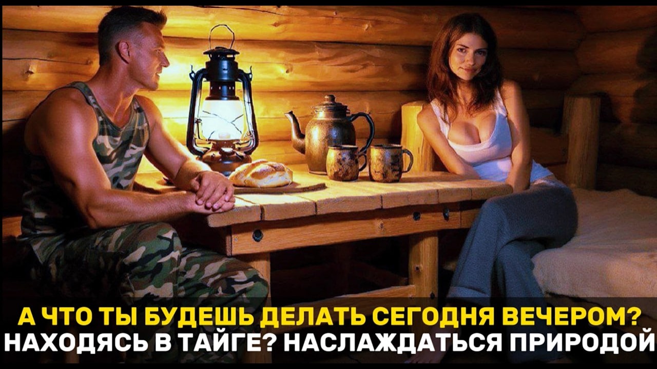 ЕГЕРЬ ПОВСТРЕЧАЛ В ТАЙГЕ КРАСИВУЮ ДЕВУШКУ! А ДАЛЬШЕ БЫЛО ЭТО...