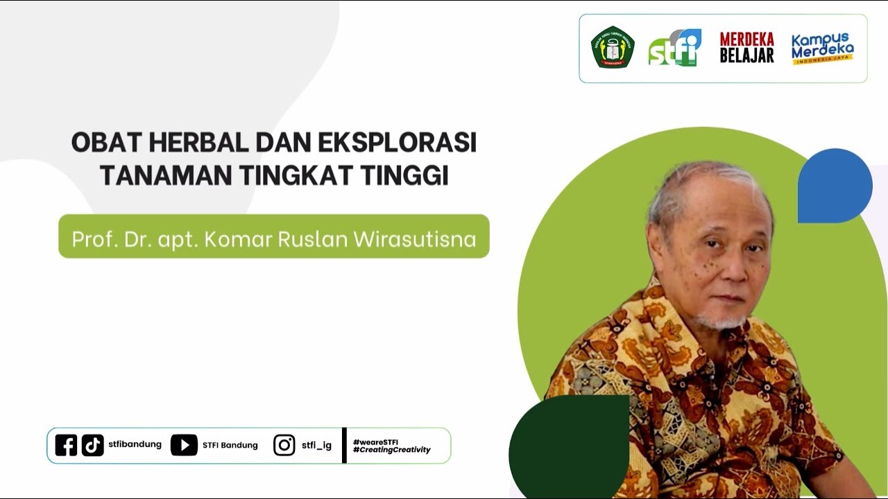 OBAT HERBAL & EKSPLORASI TANAMAN TINGKAT TINGGI | STFI Bandung