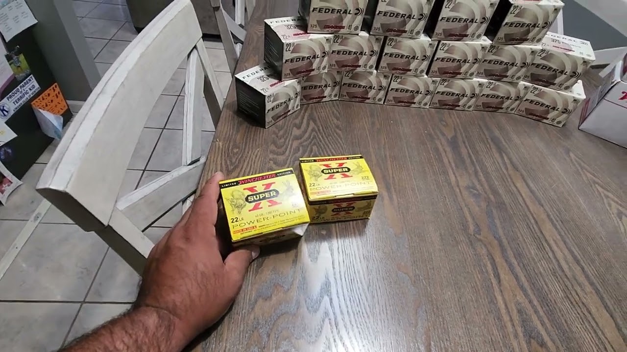 Ammo stash!! ONE box at a time (Part 2)