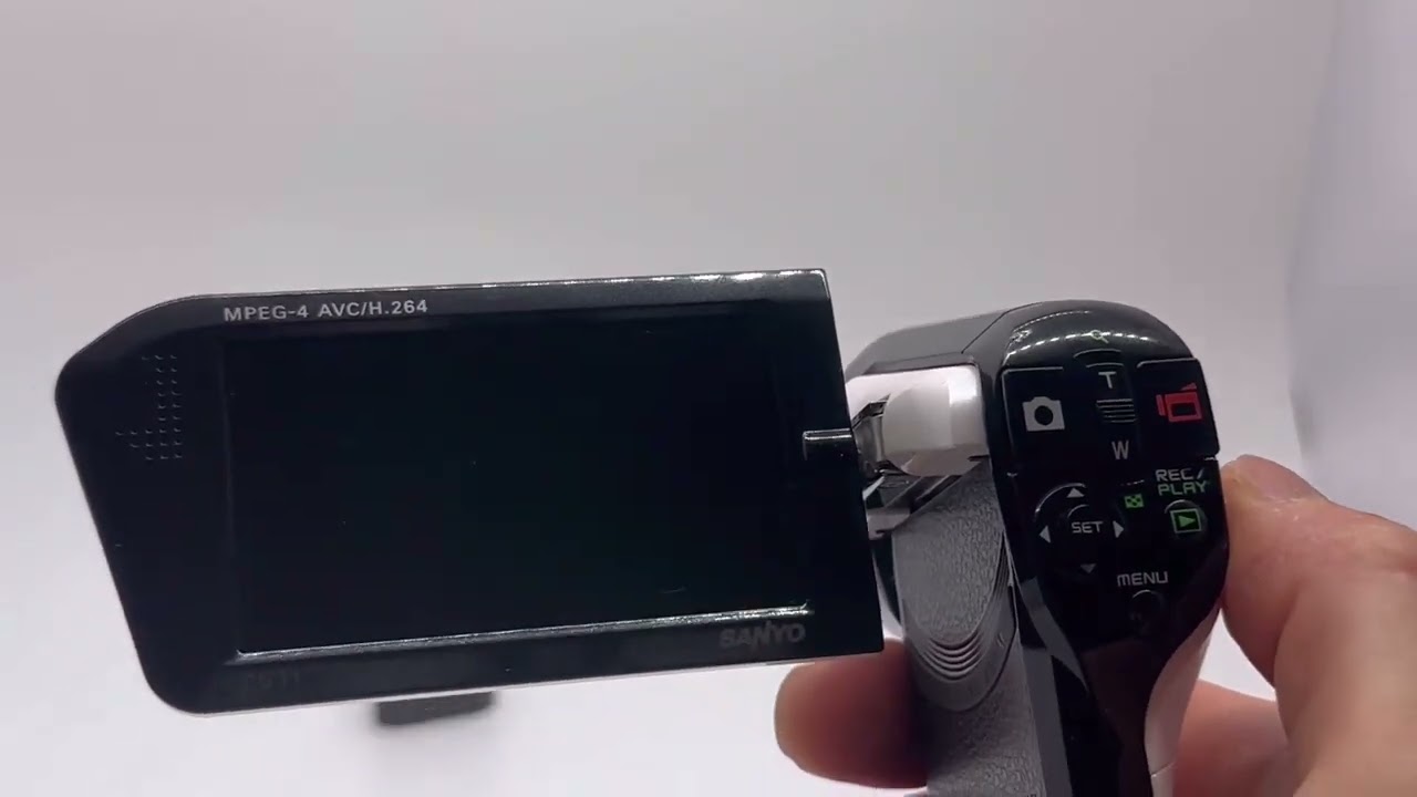 Sanyo Xacti CG11 간단한 사용법
