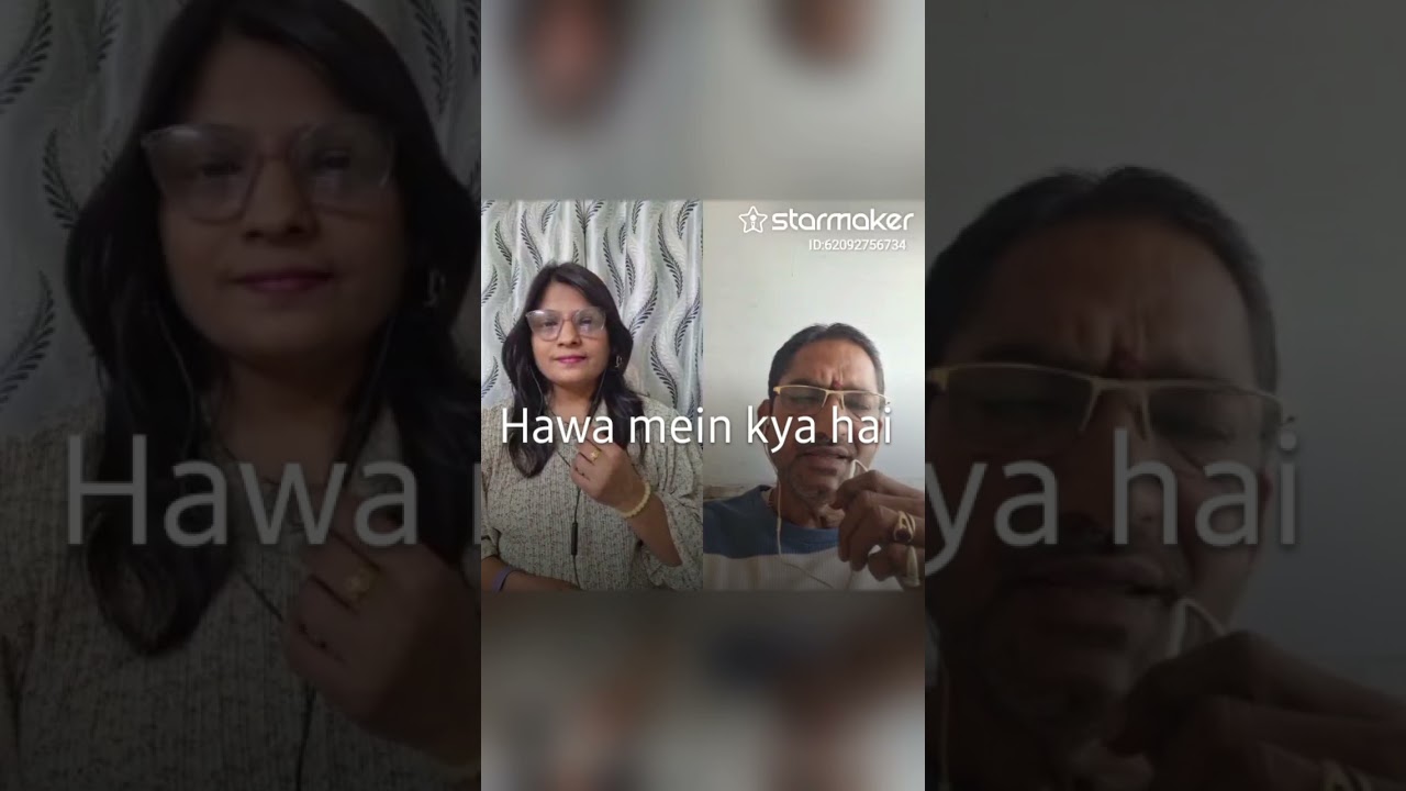 Hawa Mai kya hai 🌹🎵🎙️ lovely song 🎤🎉 keep listening 🎧 friends 🍫🙏