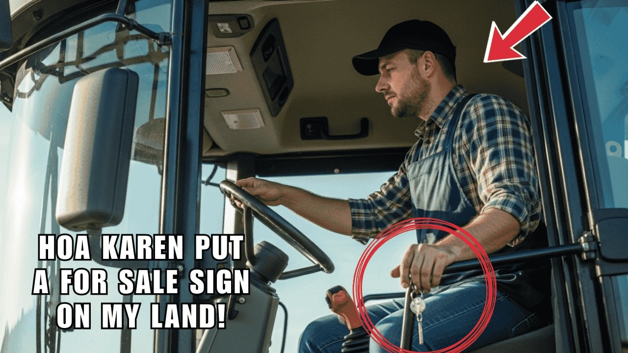 Karen Blocked My Barn Door With Her Porsche — She Had No Idea What My Harvester Could Do