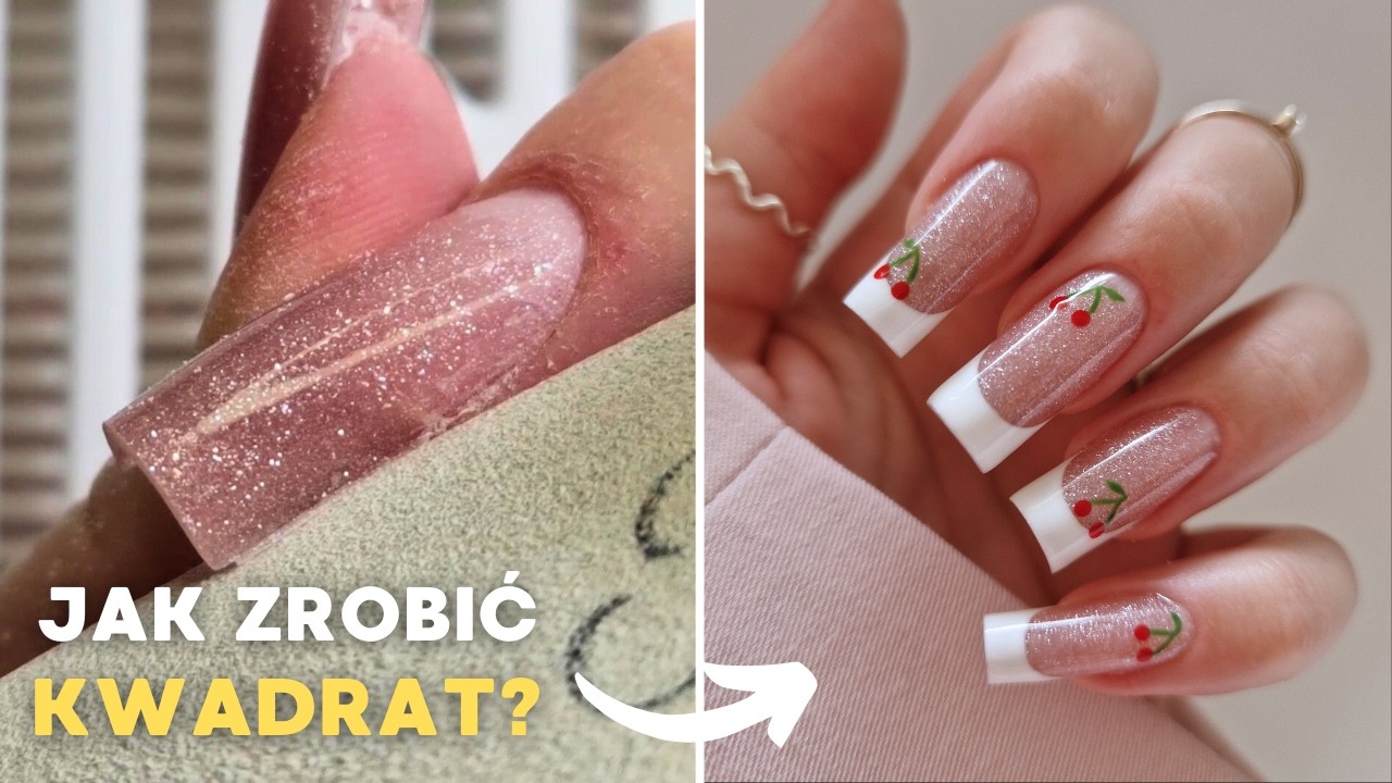 Kwadrat na górnej formie | Zdobienie + french na dual formach