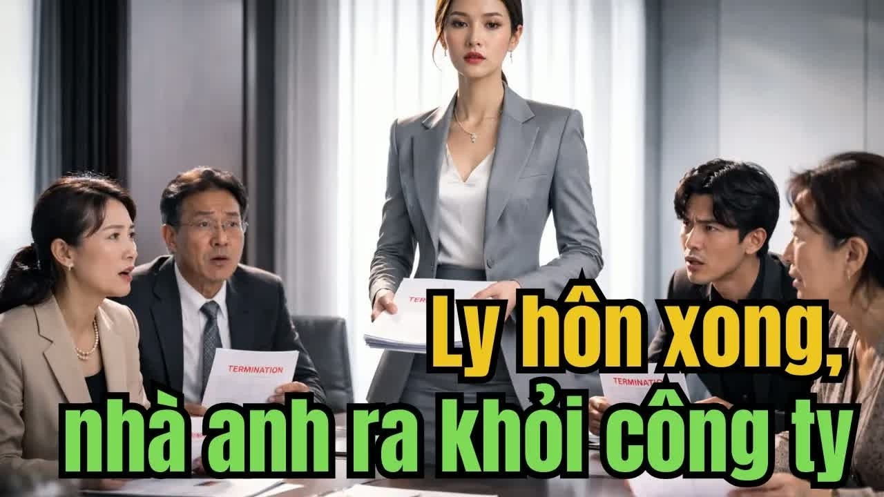 Chỉ 5 phút sau khi ly hôn, tôi trừng phạt 5 người nhà chồng, cảnh tượng tại công ty khiến ai cũng b