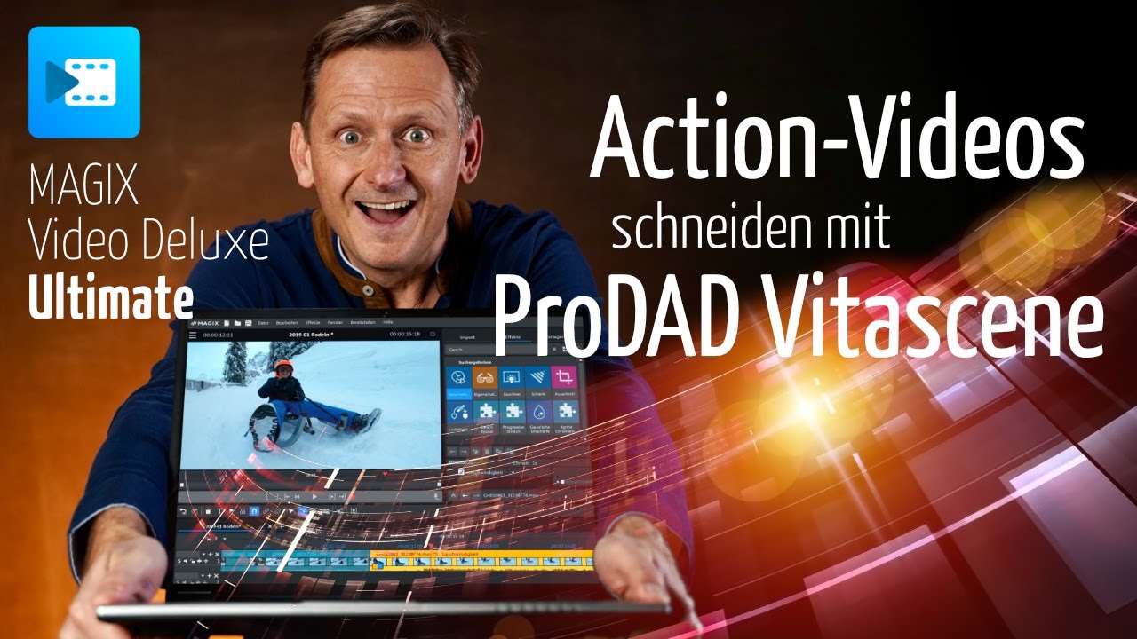 Magix Video Deluxe: Actionvideos schneiden mit ProDAD Vitascene