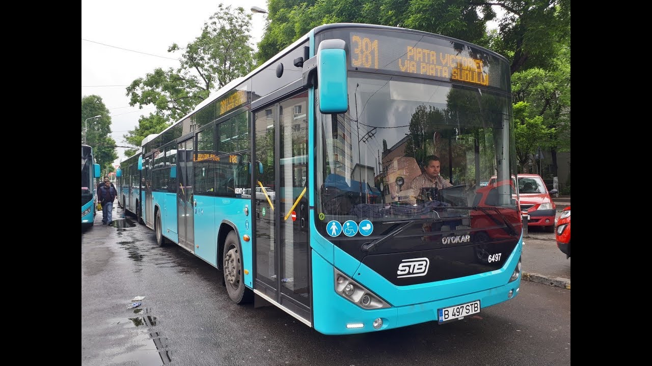 Cab View : Linia 381 : Piața Reșița - Piața Victoriei