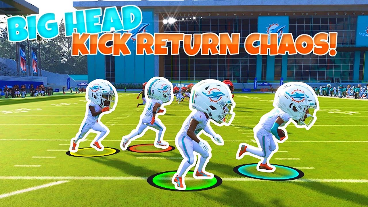 Madden 24 BIG HEAD Kick Возвращает Хаос!