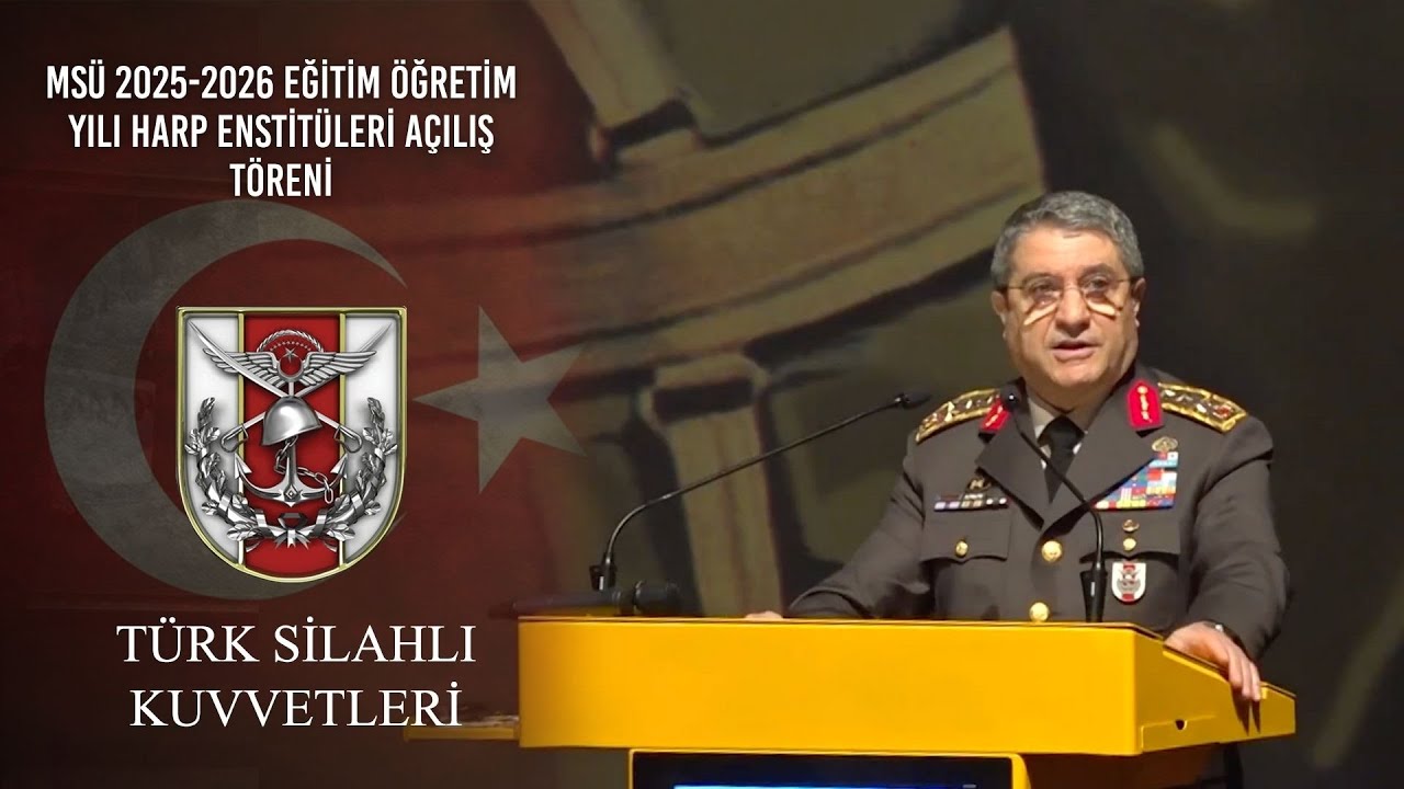 MSÜ 2025-2026 Eğitim Öğretim Yılı Harp Enstitüleri Açılış Töreni