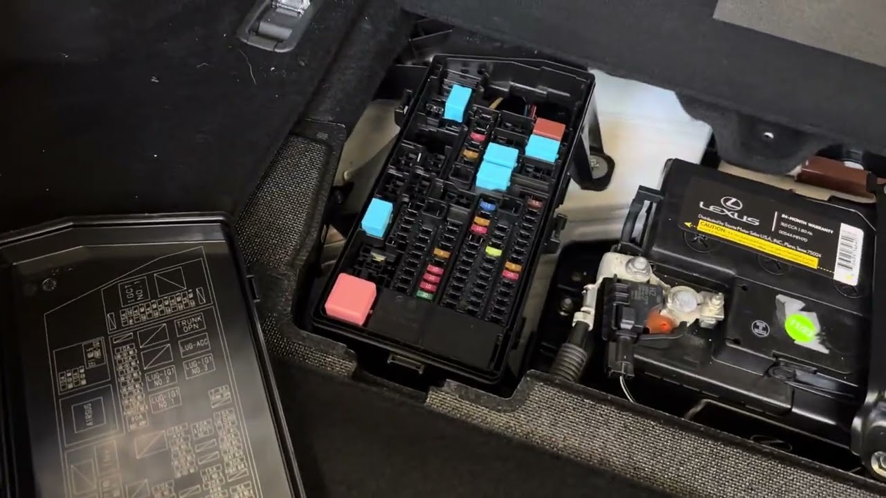 How to keep exhaust valves open on 2018-2023 Lexus LC500 - simple fuse pull