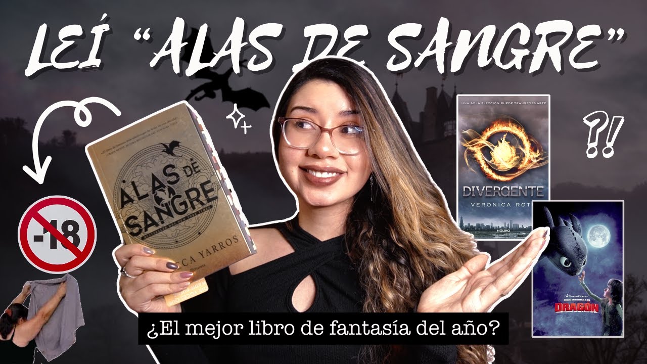 RESEÑA HONESTA: ALAS DE SANGRE, de Rebecca Yarros 🐲 ¿El libro de fantasía del año? | Arcade's Books