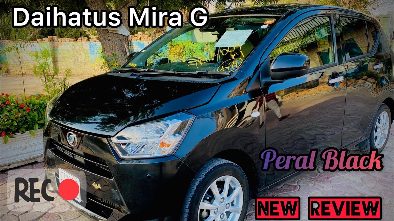 Daihatsu Mira G package 2018 peral Black Colour (top of the line)2022 Clear