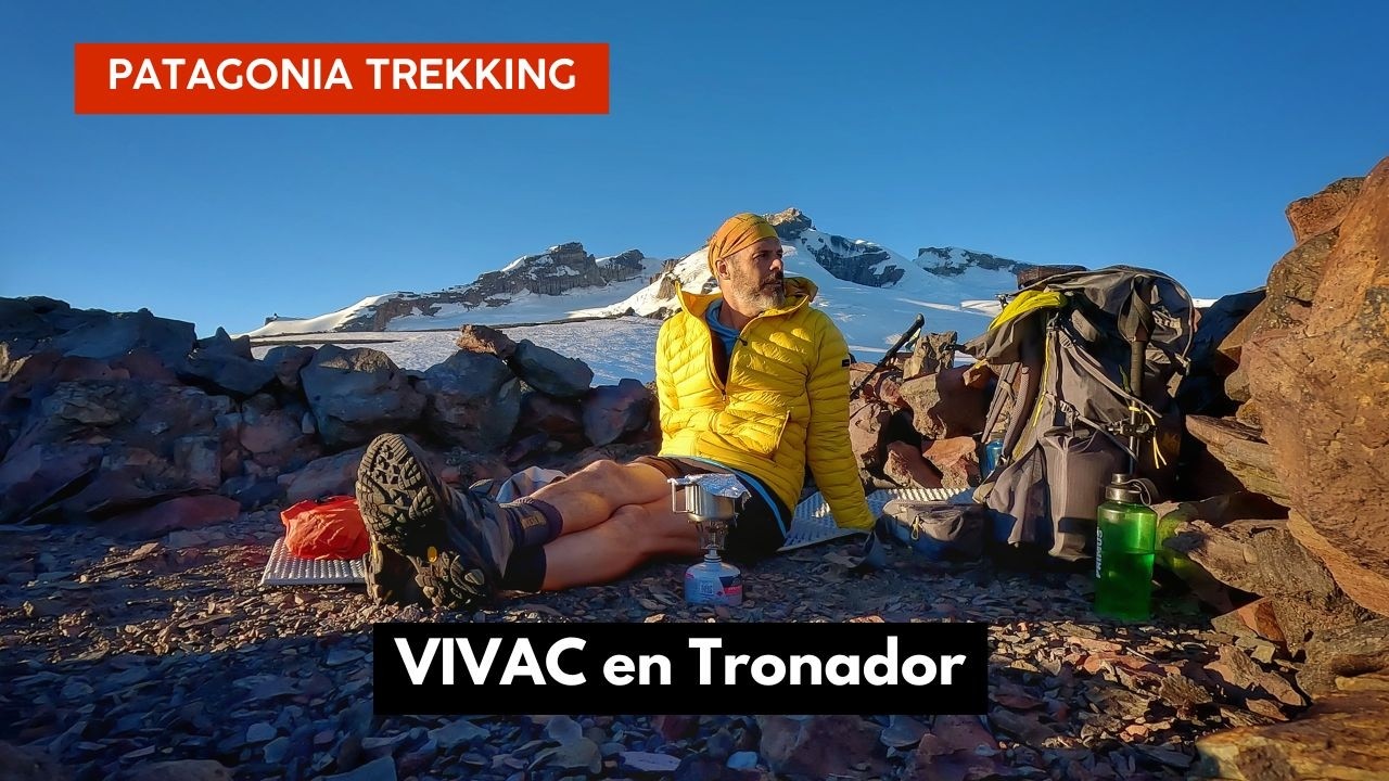 Un refugio viejo en el cerro Tronador
