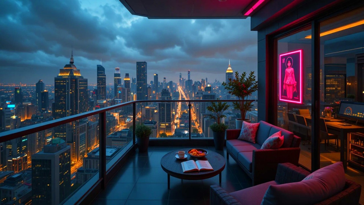 Retro 90’s Lofi Rain ☔ Cozy Chillhop Beats for Study Sessions, Work & Night Relax