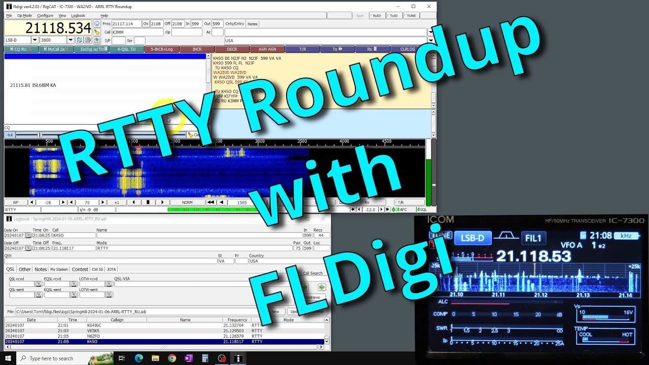 Обзор RTTY с FLDigi