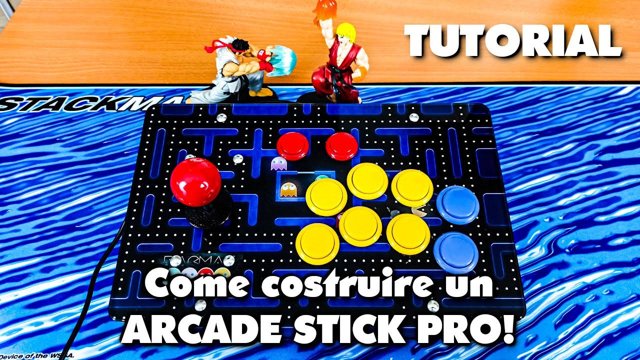 COME COSTRUIRE UN ARCADE STICK PRO!
