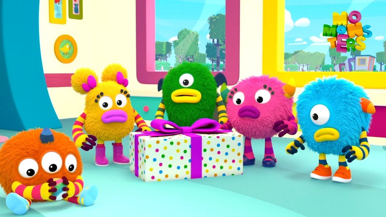 Presentesurpresa | Momonsters | 80' Compilação | Desenhos Animados Educativos para Crianças