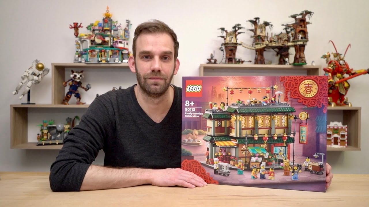 FINALE Bauen mit Spezi: LEGO 80113 Familientreffen / Family Reunion Celebration - Chinese New Year