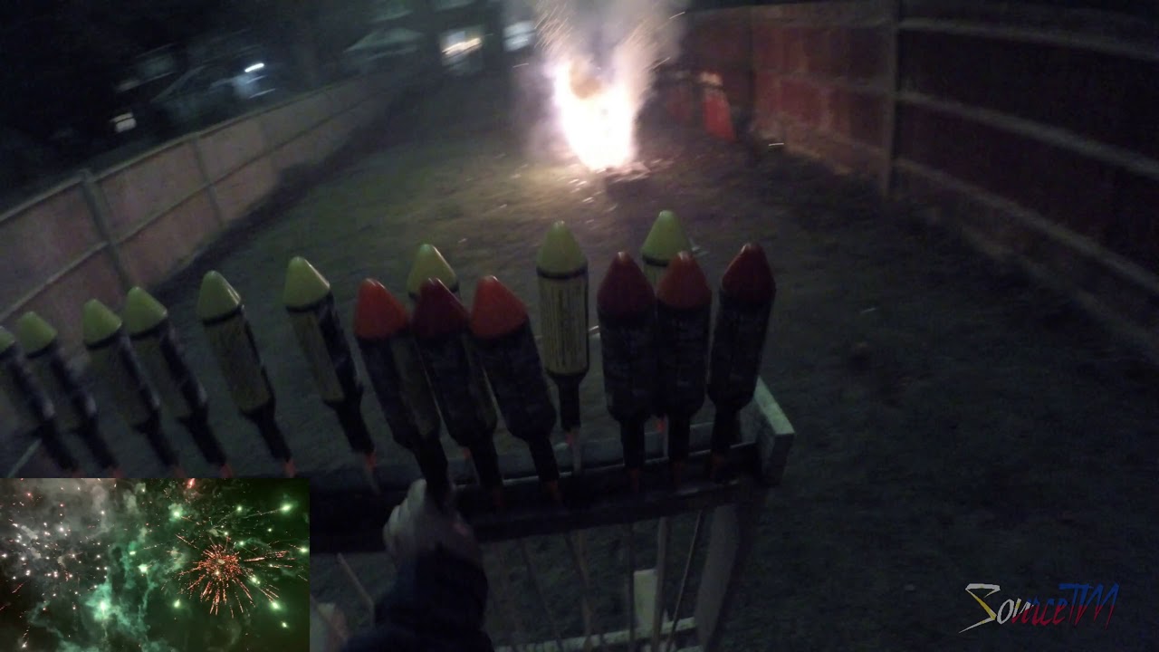 UK New Years 2019 - 2020 Fireworks (PoV)
