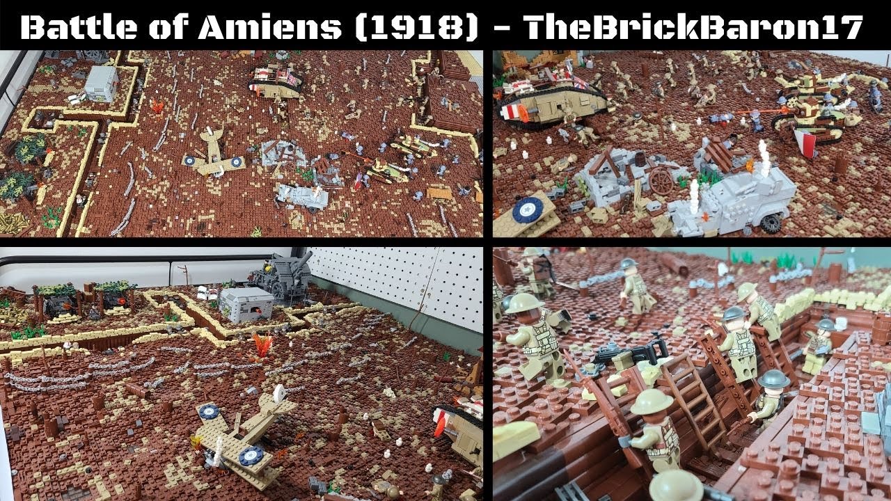 LEGO WW1 BATTLE OF AMIENS MOC | TheBrickBaron