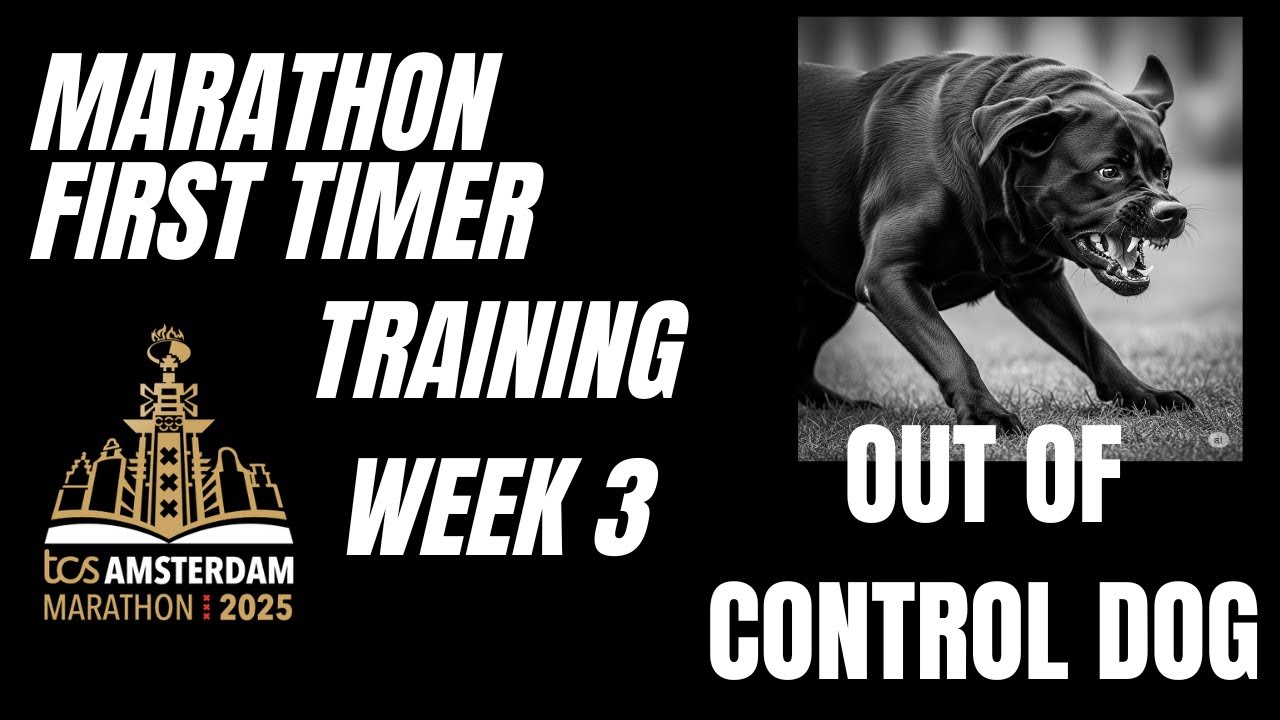 Marathon First Timer Training - Week 3 - Amsterdam Marathon