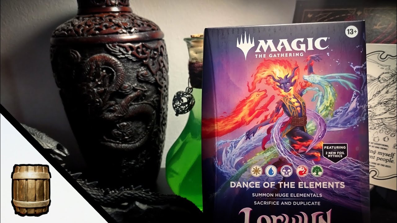 DANCE OF THE ELEMENTS! Mtg Lowryn Eclipsed Commander Unboxing