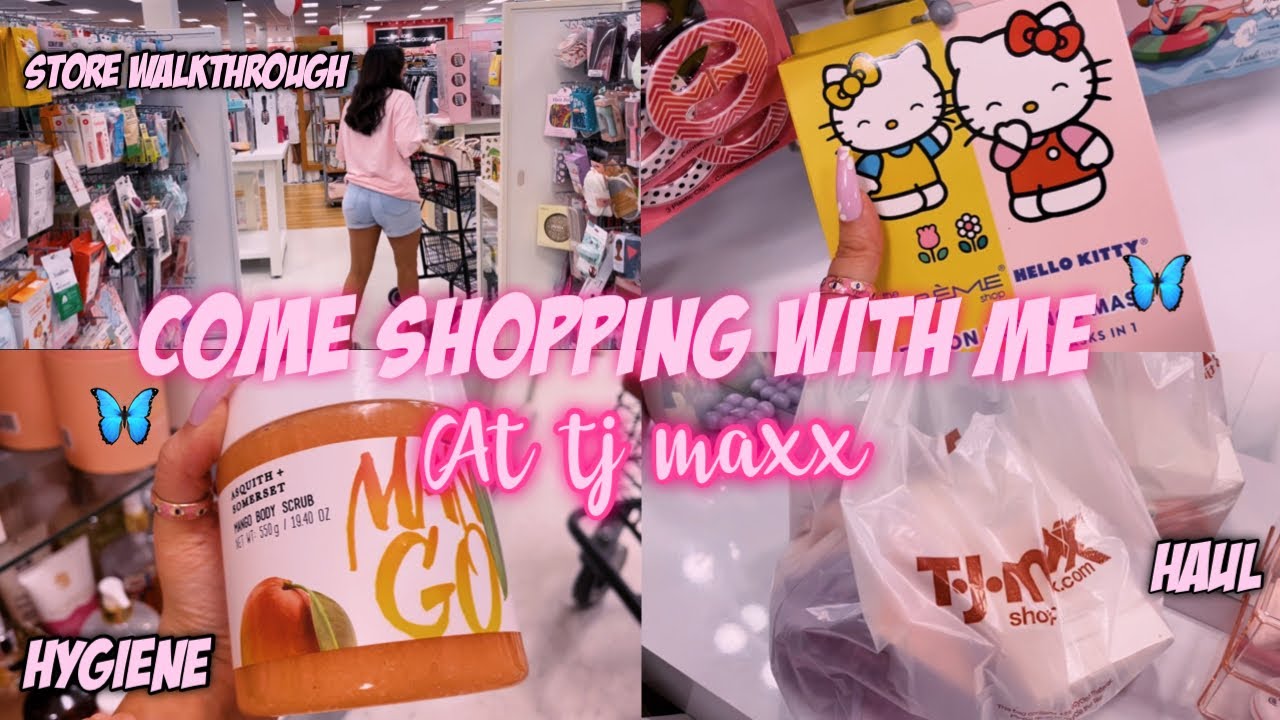 COME SHOPPING WITH ME AT TJ MAXX ♡ | store walkthrough ( purses, makeup, hygiene, & home decor)